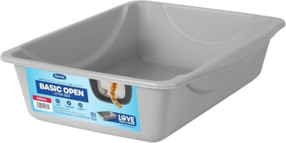 Petmate Basic Open Plastic Cat Litter Pan by Petmate