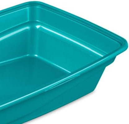 Sterilite Large Cat Litter Pan, High Sides and Low Entry - Image 5