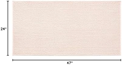 TYUU Bathroom Rugs Non Slip Washable, Super Absorbent Thin Bath Mat Quick Dry - Image 2