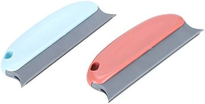Pet Hair Removal Brush 2 Pack Ergonomic Design by DIRBAK