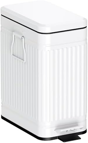 Small Trash Can with Lid, 2.6 Gal Dog Poop Trash Can by GibHerz