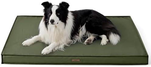LE SURE Outdoor Waterproof Dog Beds Large Sized, Orthopedic Pet Mat by Lesure