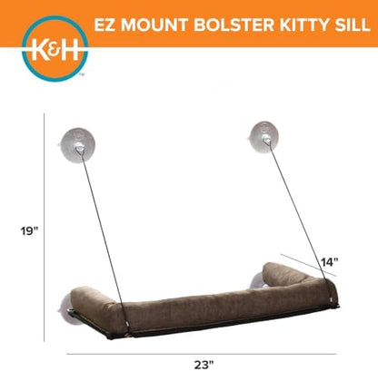 K&H Cat Window Perch, EZ Mount Bolster - Image 2