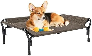 Veehoo Cooling Elevated Dog Bed, Raised Dog Cot by Veehoo