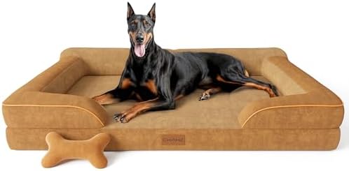 CWAWZ XXL Dog Bed for Extra Large Dogs, Giant Orthopedic Dog Bed by CWAWZ