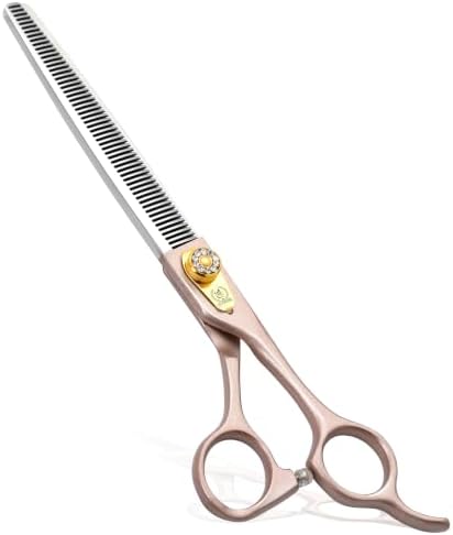 Professional Thinning Scissors for Dog Cat 7'' Pet Grooming Scissors 440C by FenicePeak