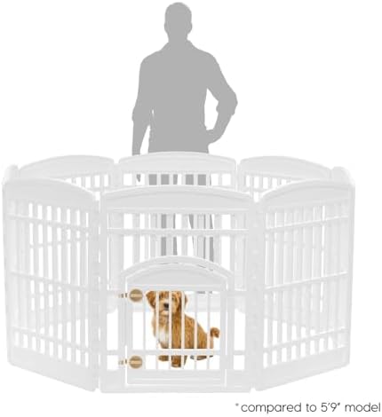IRIS USA 8-Panel Dog Playpen, Pet Enclosure - Image 2
