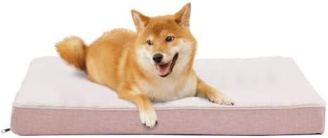 WATANIYA PET Memory Foam Large Dog Bed, Orthopedic Dog Crate Bed by WATANIYAPET