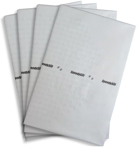 SpeedySift Standard Sifting Liner Refills, 4 Packs by SpeedySift