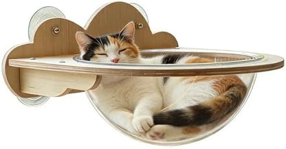 Cat Paradise Space Capsule Window Cat Bed, Suction Cup Mount, 20kg Load Capacity by Unknown