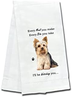 E&S Imports Yorkie Kitchen Towel by ESPETS