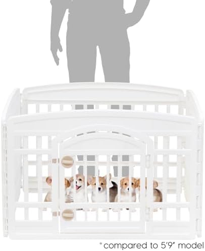 IRIS USA 4-Panel Dog Playpen, Pet Enclosure - Image 2