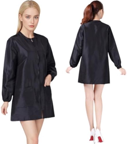 Dog Grooming Smock Long Sleeves Water-Repellent Hair-Proof - Image 5