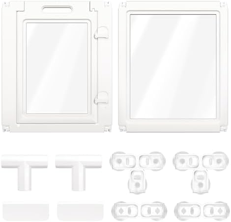 FXW AuraSpace Clear Acrylic Indoor Dog Playpen, 2 Panels by FXW