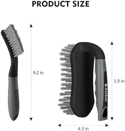 SetSail Scrub Brush, Stiff Bristle Cleaning Scrubber, 4 Pack - Image 2