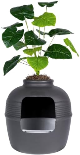 Good Pet Stuff Original Hidden Litter Box Planter, Decorative Cat Litter by TheGoodPetStuffCompany