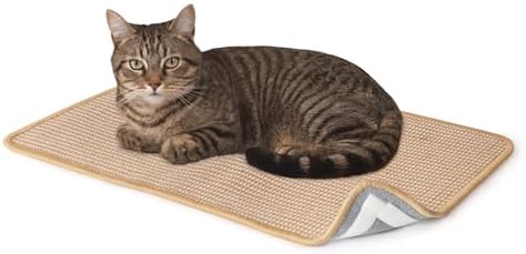 Cat Scratching Mat Sisal, Sisal Fabric Large Pet Scratching Pad by Unknown