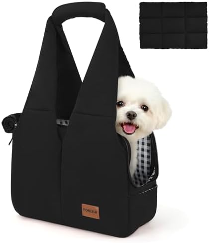 Dog Purse Carrier for Small Dogs and Cats, Soft-Sided Pet Tote Bag by Unknown