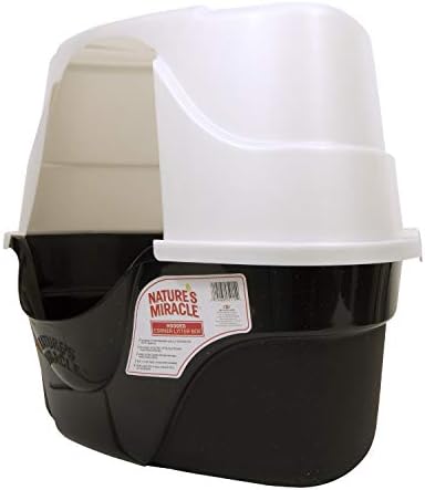 Nature's Miracle Advanced Hooded Corner Cat Litter Box - Image 4