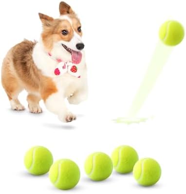 MEKAPLE 6 Pack Mini Tennis Balls by Unknown