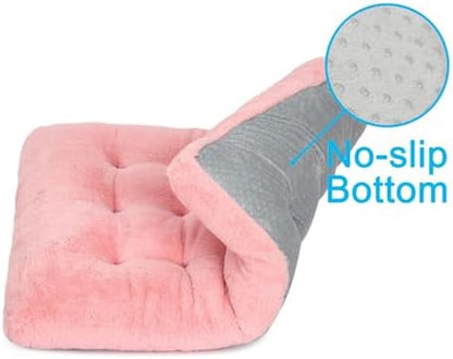 2 Pack Dog Bed, Washable Deluxe Plush Dog Crate Beds - Image 5