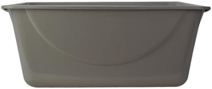 Petmate Open Cat Litter Box, XL Nonstick Pan, Mouse Grey - Image 4