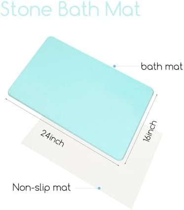 Stone Bath Mat 24"x16" - Image 2