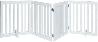 unipaws 24”H Free Standing Pet Gate by unipaws