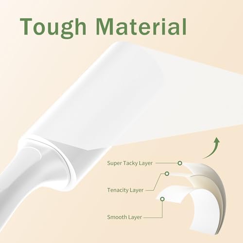 Mini Lint Roller 2 Pack for Pet Hair, 100 Sheets Total - Image 4