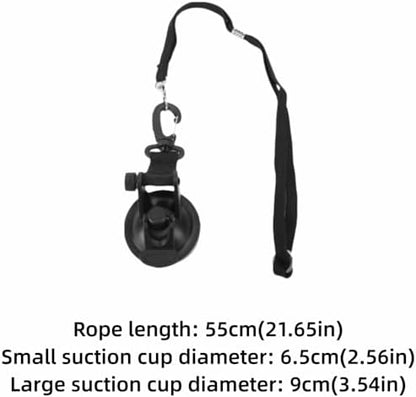 Dog Bathing Tether with Suction Cups – Nylon Pet Grooming Restraint Leash - Image 3