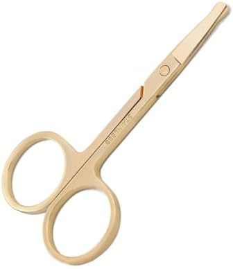3.5 Inch Silent Pet Grooming Tiny Safety Scissors by Yutoner