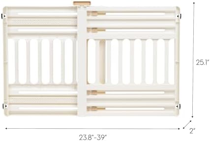 IRIS USA Pet Gate, Adjustable Width - Image 2