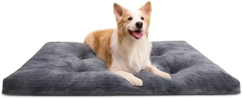 KSIIA Washable Dog Crate Bed Kennel Mat by KSIIAPetProducts