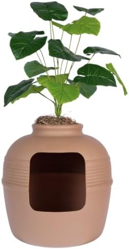 Good Pet Stuff Original Hidden Litter Box Planter, Decorative Cat Litter by TheGoodPetStuffCompany