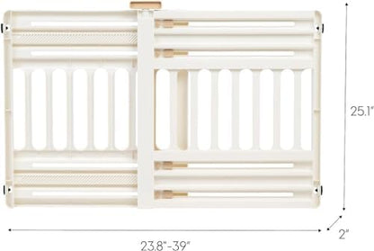 IRIS USA Pet Gate, Adjustable Width - Image 2