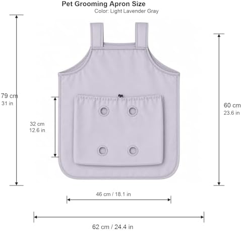 Pet Grooming Apron, Anti-Scratch Cat Holding - Image 2