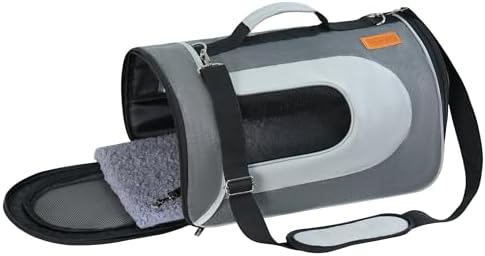 YUNIQUE Cat Carrier Soft for Pets Up to 15 Lbs, Airline Approved Collapsible by YUNIQUE