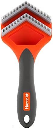 Hartz Groomer's Best Fur Fetcher De-Shedder Dog Brush by Hartz