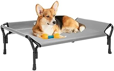 Veehoo Cooling Elevated Dog Bed, Raised Dog Cot by Veehoo