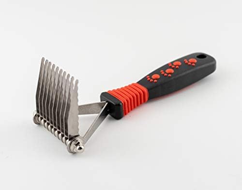 RYAN'S PET SUPPLIES Paw Brothers 10-Blade Dematting Tool - Image 2