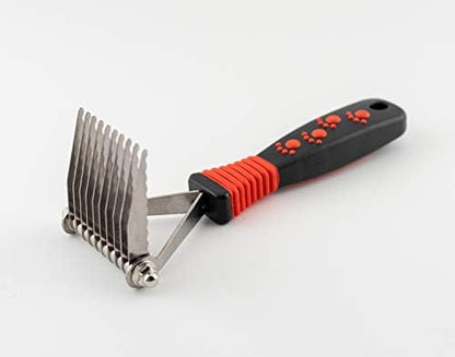 RYAN'S PET SUPPLIES Paw Brothers 10-Blade Dematting Tool - Image 2