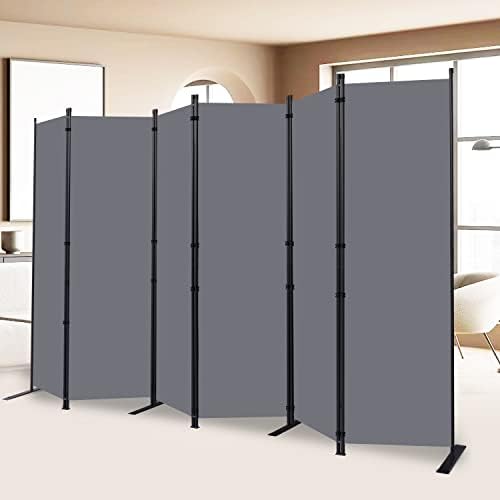6 Panel Wide Room Divider Wall Screen by HOMSCREENER