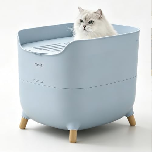 MS!MAKESURE Large Top Entry Cat Litter Box by MS%EF%BC%81MAKESURE