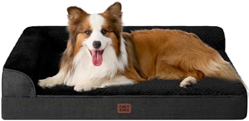 EHEYCIGA XL Dog Bed Memory Foam by EHEYCIGA