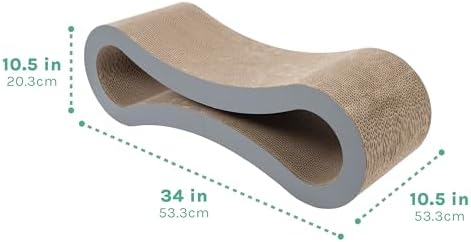Kitty City Corrugate Cat Scratcher Lounger - Image 3