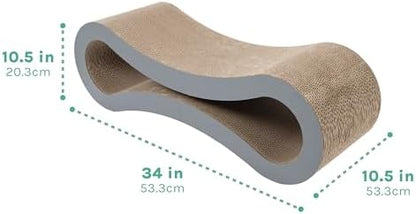 Kitty City Corrugate Cat Scratcher Lounger - Image 3
