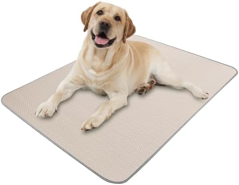 Buvlnee Summer Dog Cooling Mat Washable Ice Silk Self Cool Pad by Buvlnee