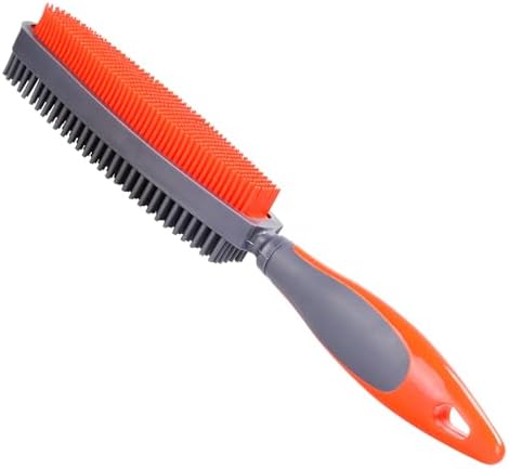 Premium Rubber Pet Hair Brush by throw