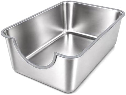 Stainless Steel Litter Box by TownTime