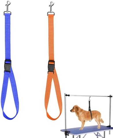 Dog Grooming Loop Dog Grooming Restraint Noose Dog Bath Tether Straps by Chngna